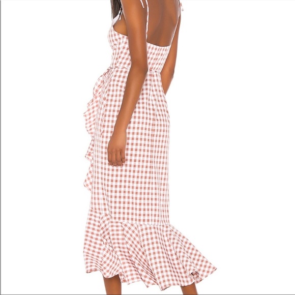 Song of Style Gingham Midi dress - Picture 4 of 6